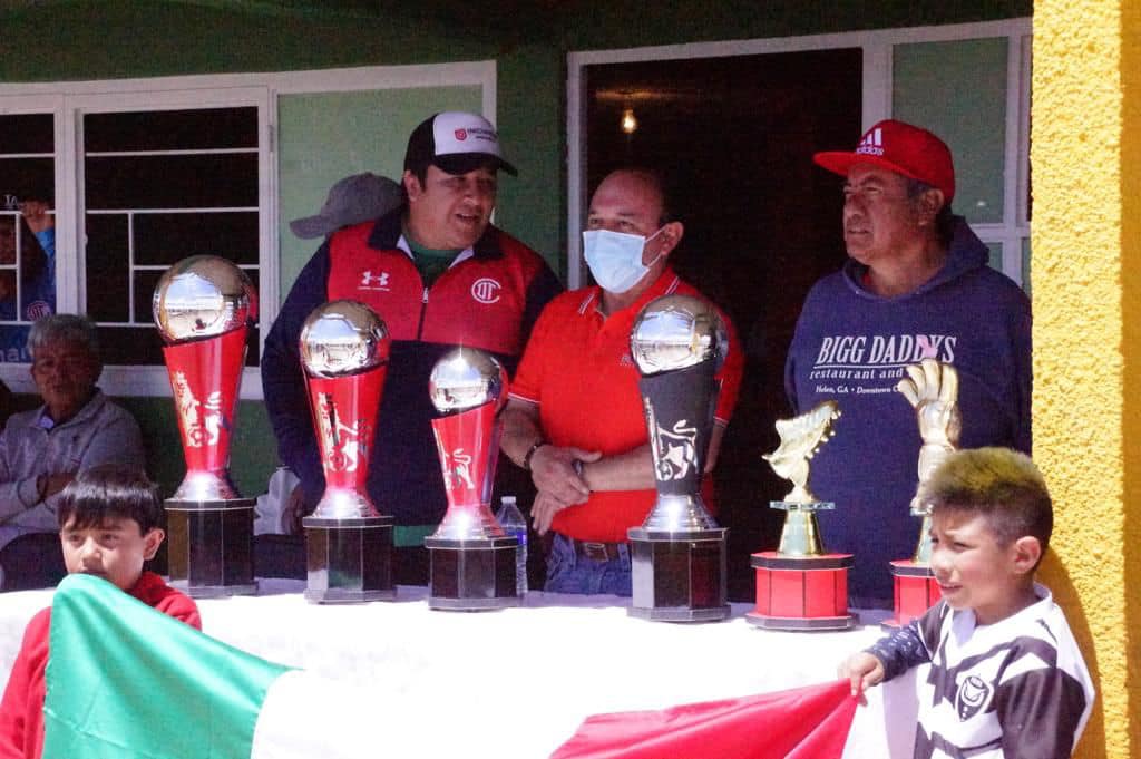  Premiación de la Liga de Fútbol de San Cristobal Tecoli